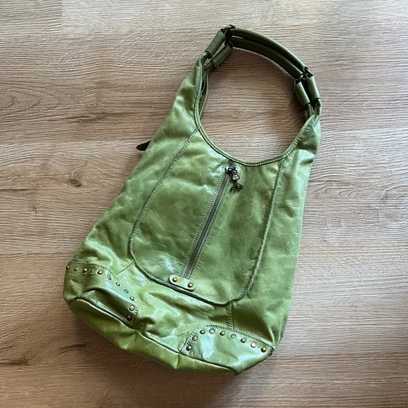 Ipa-Nima Hobo Leather Purse Should Bag - Picture 3 of 16